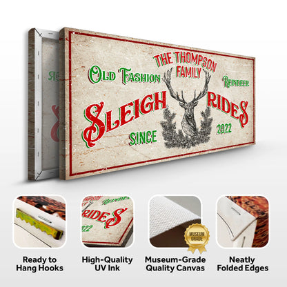 Christmas Reindeer Sign