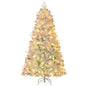 Pre-Lit Artificial Christmas Tree with Snow Flocked Branch Tips