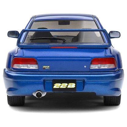 Solido 1998 Subaru Impreza 22B Blue 1:18