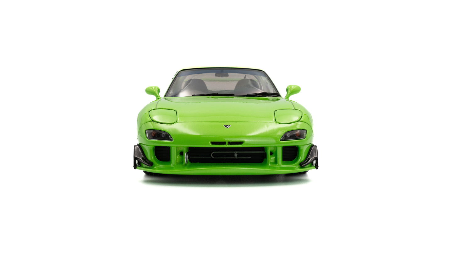 Solido 1999 Mazda RX7 FD3RS Solido Works Neon Green 1:18