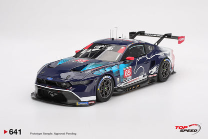 Topspeed Ford Mustang GT3 #65 Ford Multimatic Motorsports 2025 Winner IMSA Daytona 24hrs 1:18