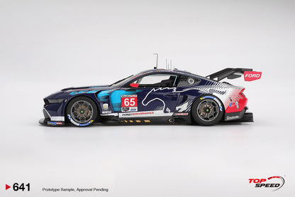 Topspeed Ford Mustang GT3 #65 Ford Multimatic Motorsports 2025 Winner IMSA Daytona 24hrs 1:18
