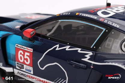 Topspeed Ford Mustang GT3 #65 Ford Multimatic Motorsports 2025 Winner IMSA Daytona 24hrs 1:18