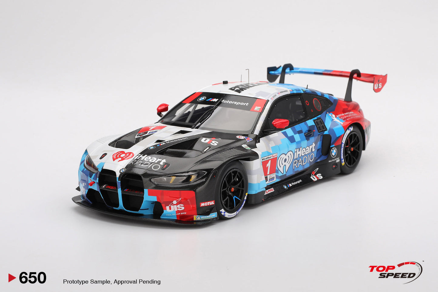 Topspeed BMW M4 GT3 #1 Paul Miller Racing IMSA 2025 IMSA Daytona 24hrs 1:18