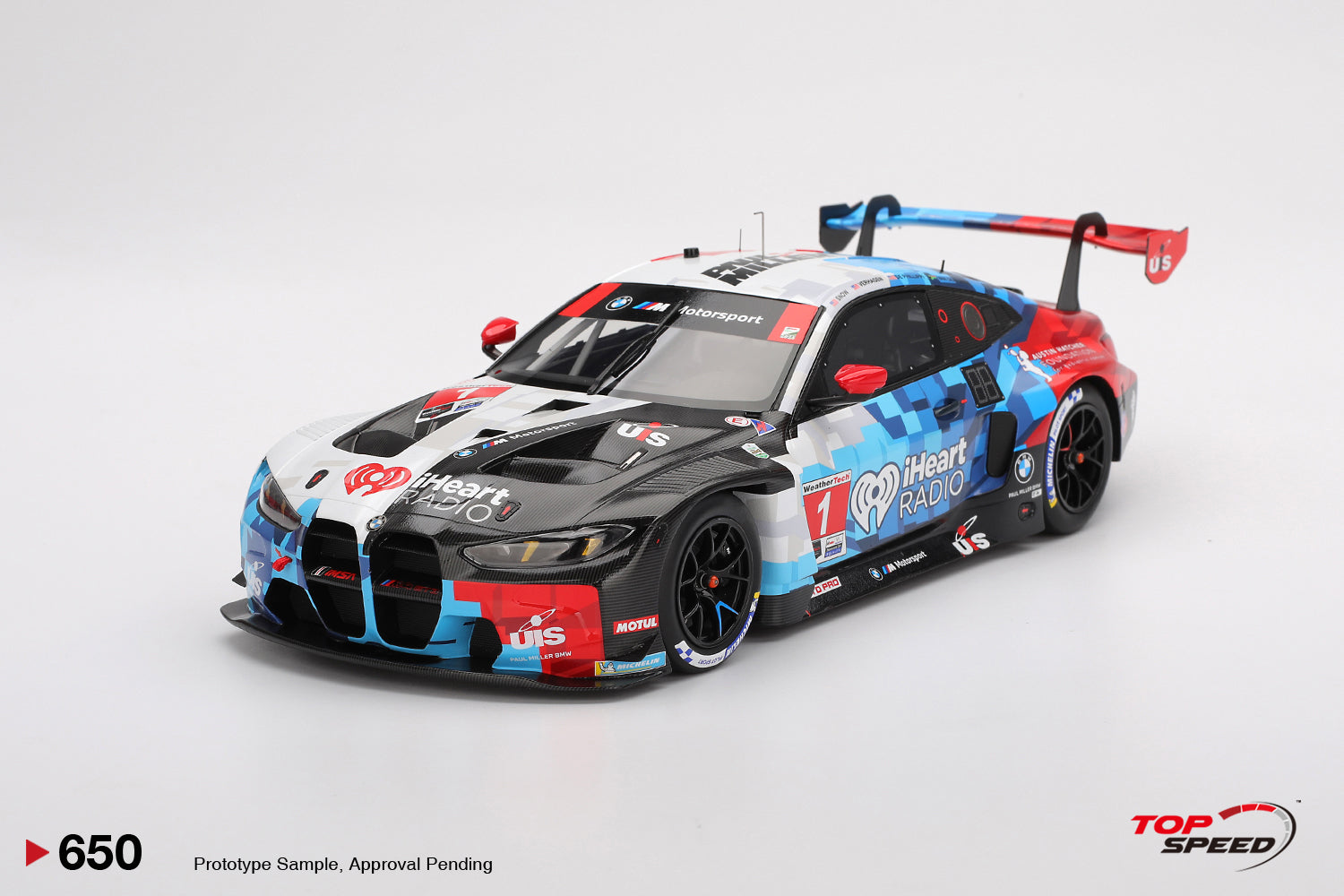 Topspeed BMW M4 GT3 #1 Paul Miller Racing IMSA 2025 IMSA Daytona 24hrs 1:18