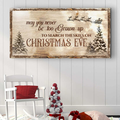 Christmas Eve Farmhouse Sign