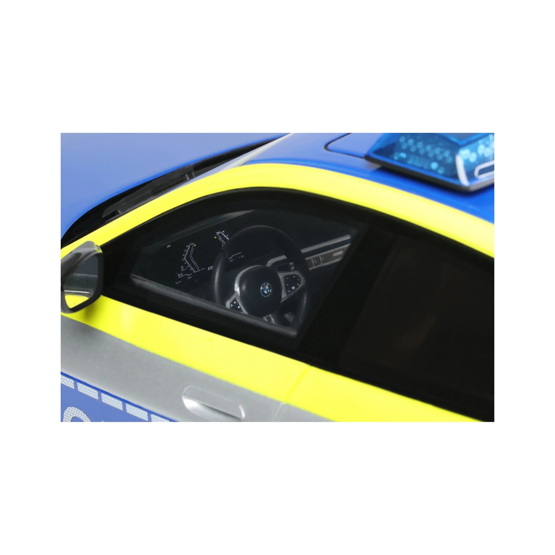 Otto 2022 BMW M4 (G82) AC Schnitzer ACS4 Polizei Blue Silver 1:18