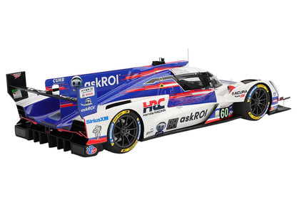 Acura ARX-06 GTP #60 Tom Blomqvist - Colin Braun - Scott Dixon - Felix Rosenqvist "Acura Meyer Shank Racing with Curb-Agajanian" 2nd Place IMSA "24 Hours of Daytona" (2025) 1/18 Model Car by Top Speed Miniature Motors Default Title Default Title-