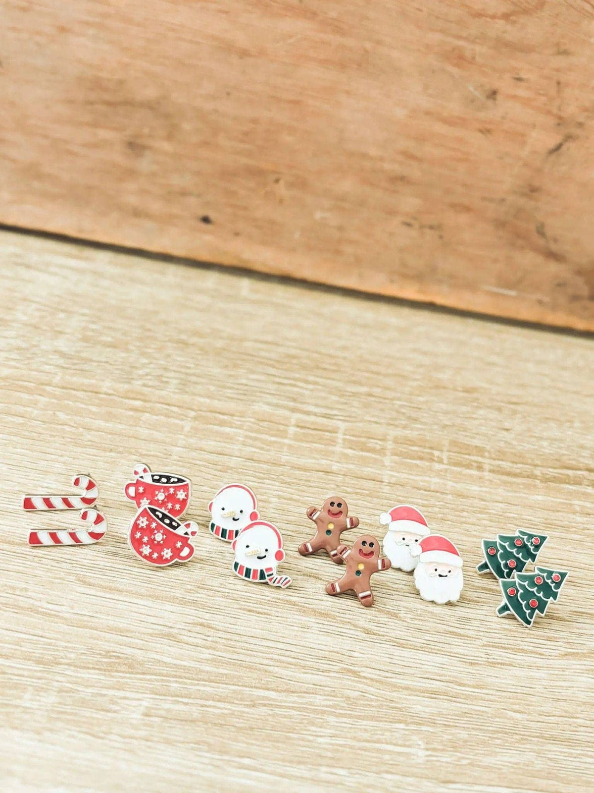 Adorable Christmas Stud Earring Set Rooted Home Goods Default Title Default Title-