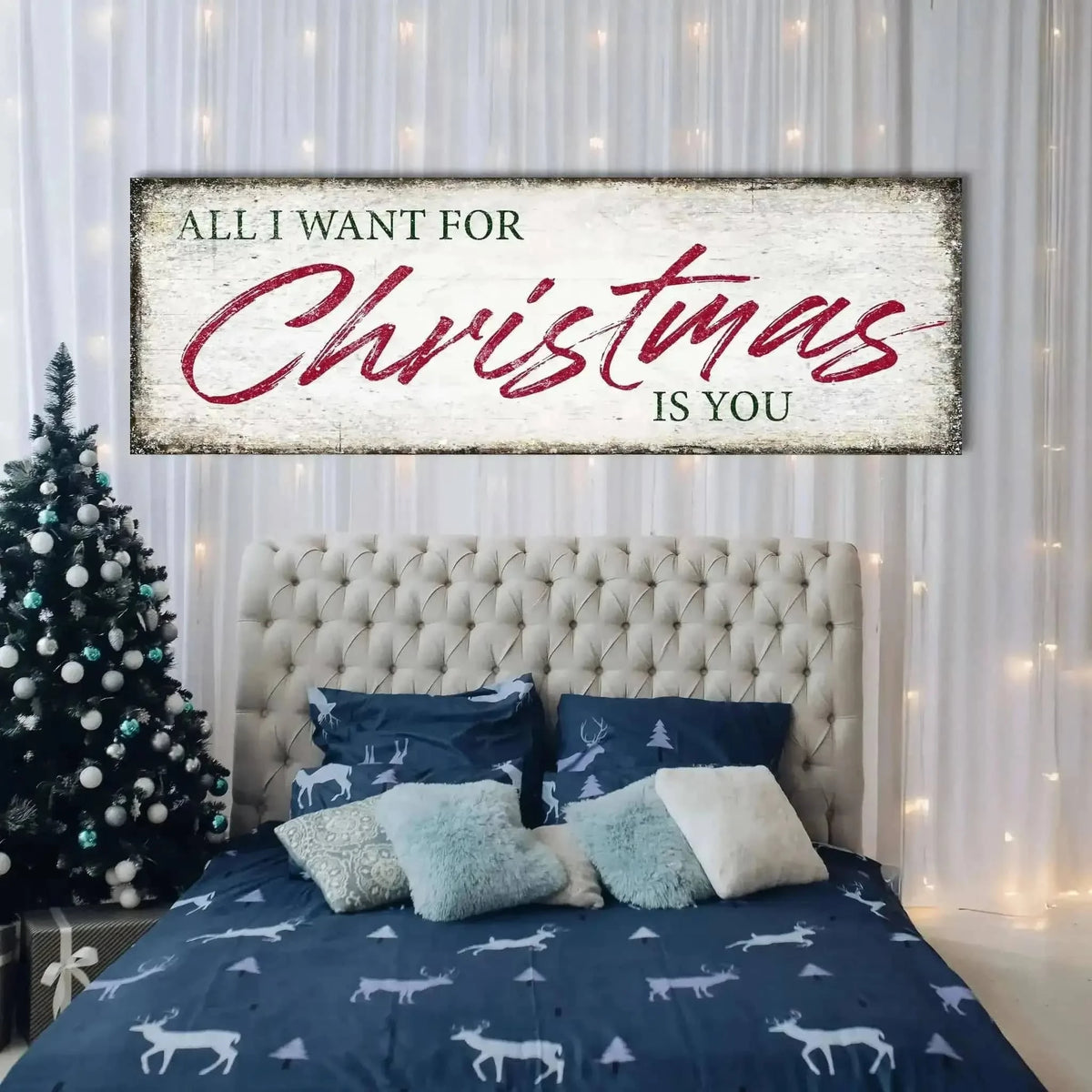 All I Want For Christmas Is You Sign III Cartsfy Inc.