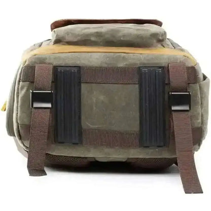 Allacki Waterproof Shock-Resistant Canvas Camera Bag Retro Style Travel Backpack Cartsfy Inc.
