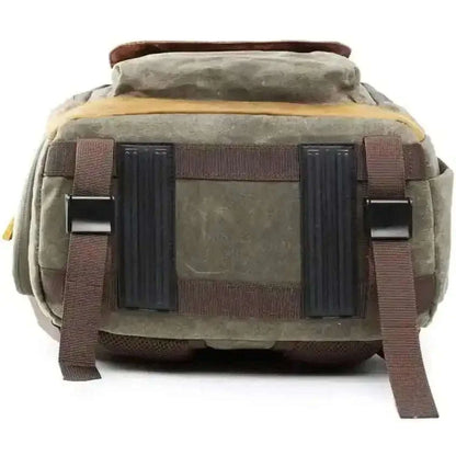 Allacki Waterproof Shock-Resistant Canvas Camera Bag Retro Style Travel Backpack Cartsfy Inc.