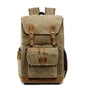 Allacki Waterproof Shock-Resistant Canvas Camera Bag Retro Style Travel Backpack Cartsfy Inc.