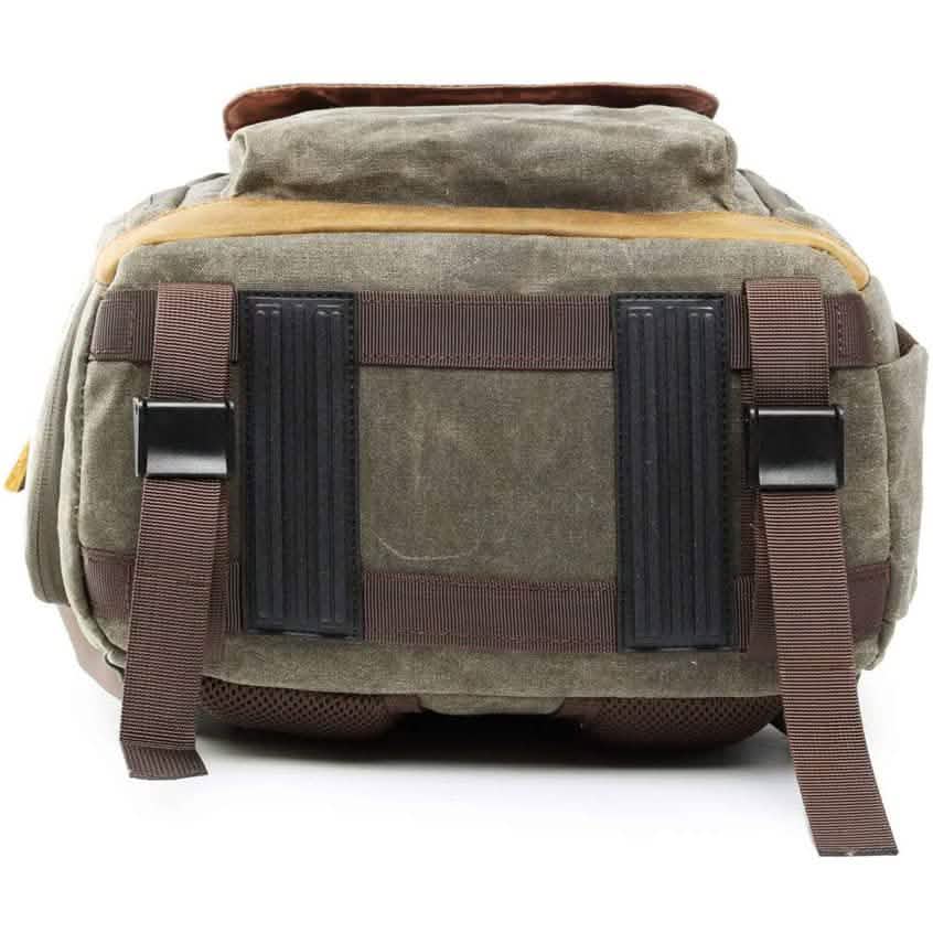 Allacki Waterproof Shock-Resistant Canvas Camera Bag Retro Style Travel Backpack Cartsfy Inc.
