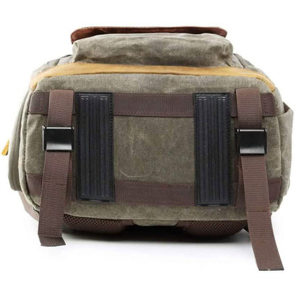 Allacki Waterproof Shock-Resistant Canvas Camera Bag Retro Style Travel Backpack Cartsfy Inc.