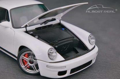 Almost-Real 2018 Porsche 911 RUF SCR Coupe White 1:18 Cartsfy Inc.
