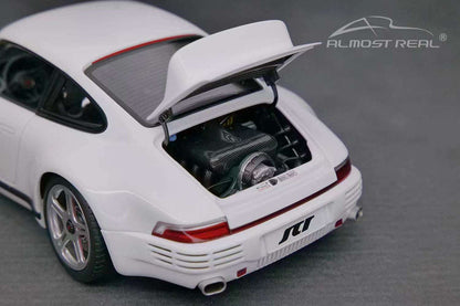 Almost-Real 2018 Porsche 911 RUF SCR Coupe White 1:18 Cartsfy Inc.