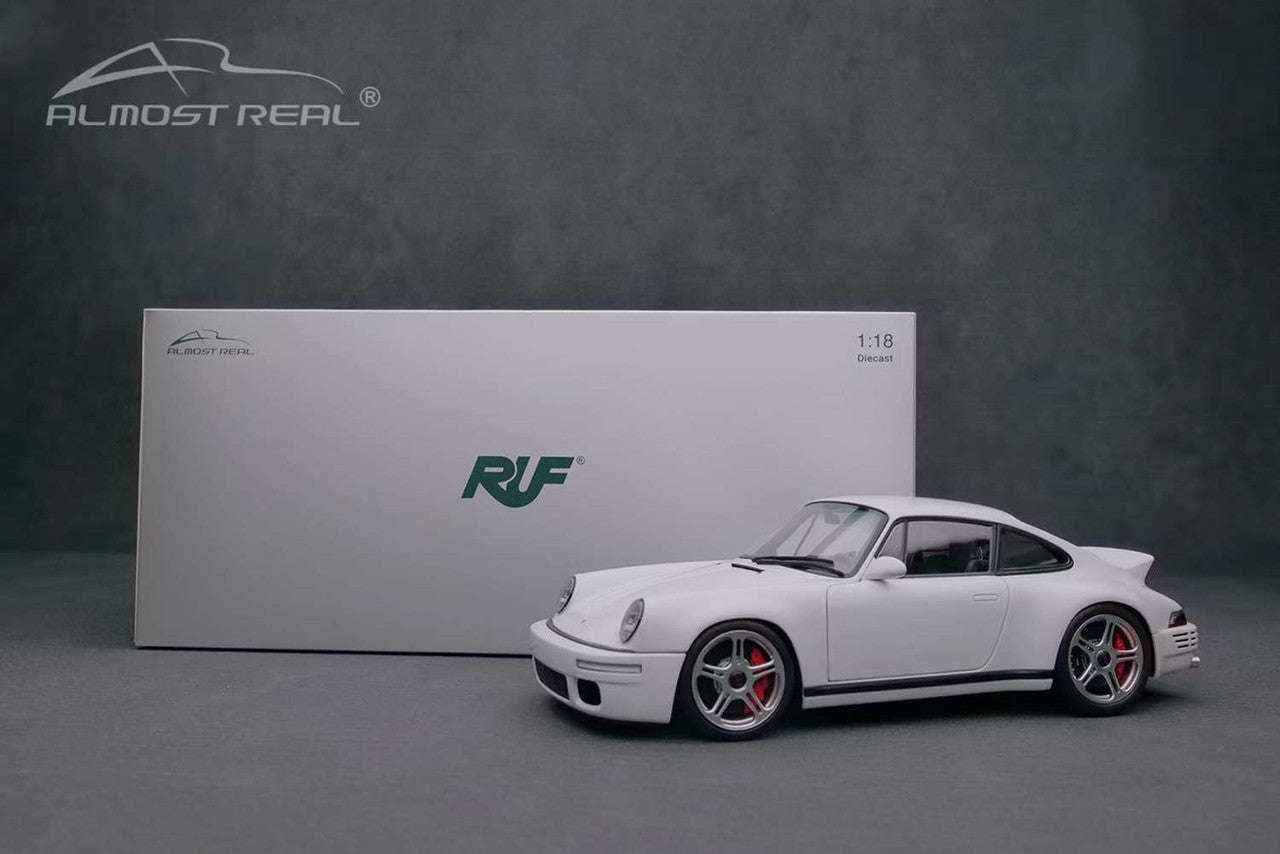 Almost-Real 2018 Porsche 911 RUF SCR Coupe White 1:18