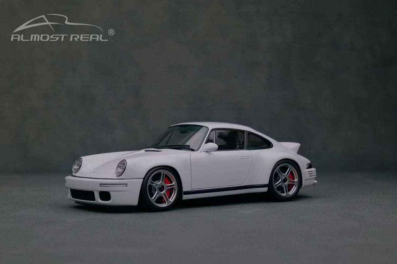 Almost-Real 2018 Porsche 911 RUF SCR Coupe White 1:18