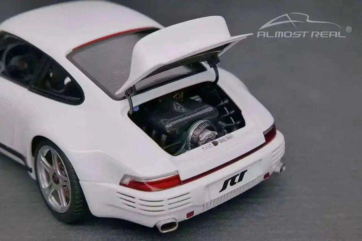 Almost-Real 2018 Porsche 911 RUF SCR Coupe White 1:18 Cartsfy Inc.