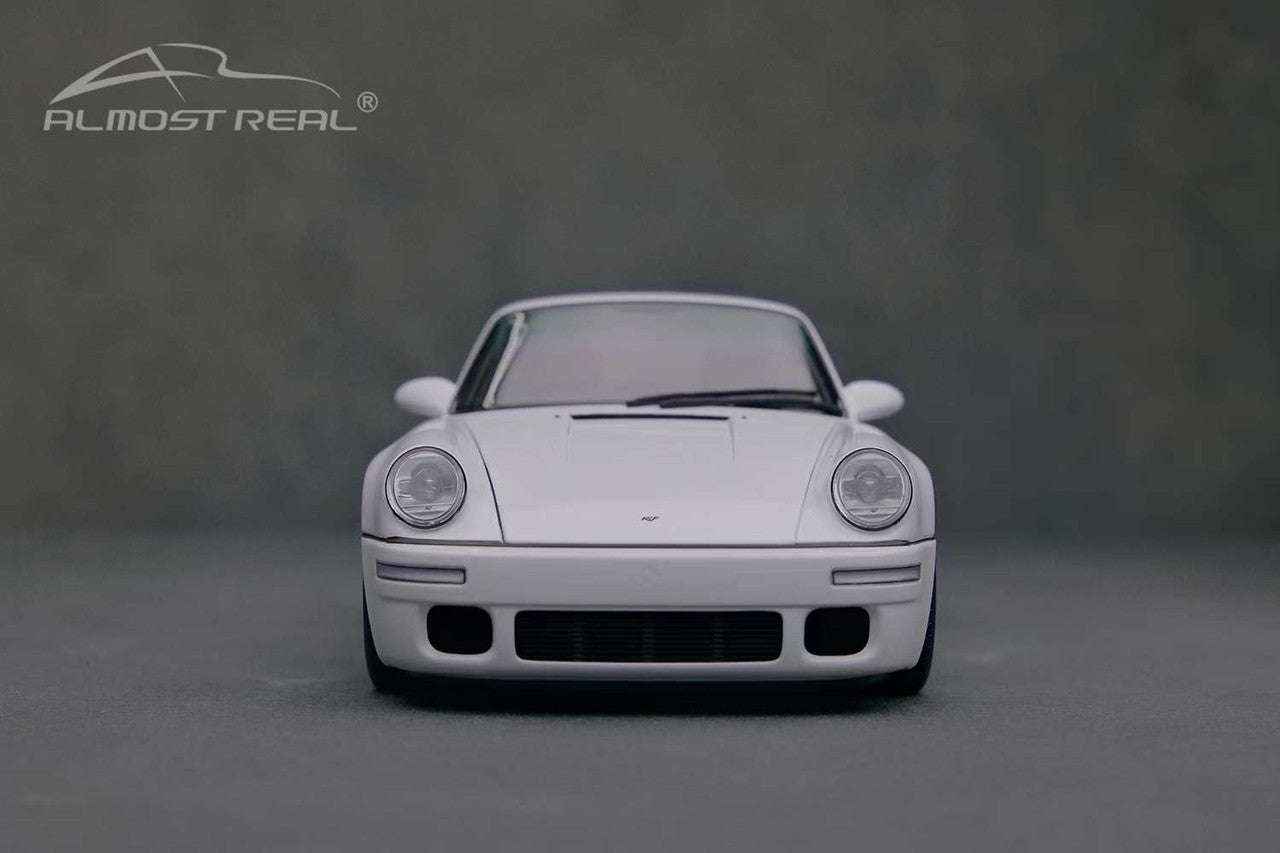 Almost-Real 2018 Porsche 911 RUF SCR Coupe White 1:18