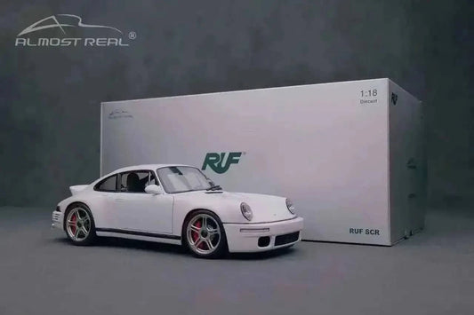 Almost-Real 2018 Porsche 911 RUF SCR Coupe White 1:18 Cartsfy Inc.