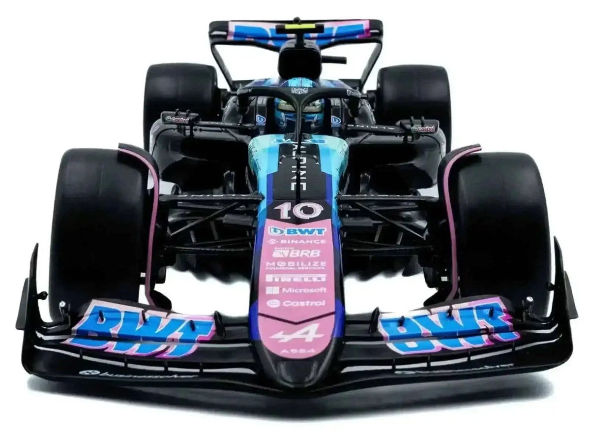 Alpine A524 #10 Pierre Gasly "BWT" 3rd Place Formula One F1 "Sao Paulo GP" (2024) "Competition" Series 1/18 Diecast Model Car by Solido Cartsfy Inc.