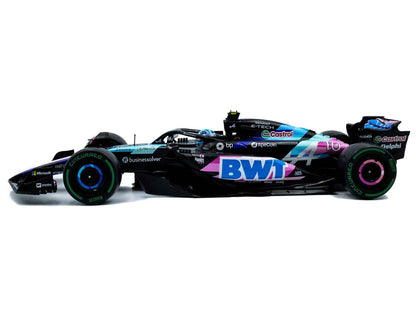 Alpine A524 #10 Pierre Gasly "BWT" 3rd Place Formula One F1 "Sao Paulo GP" (2024) "Competition" Series 1/18 Diecast Model Car by Solido Miniature Motors Default Title Default Title-