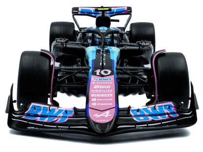Alpine A524 #10 Pierre Gasly "BWT" 3rd Place Formula One F1 "Sao Paulo GP" (2024) "Competition" Series 1/18 Diecast Model Car by Solido Cartsfy Inc.