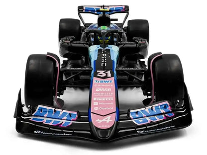 Alpine A524 #31 Esteban Ocon "BWT" 2nd Place F1 "Sao Paulo GP" (2024) "Competition" Series 1/18 Diecast Model Car by Solido Cartsfy Inc.