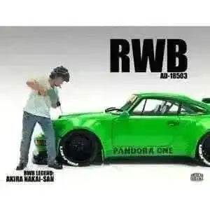 American Diorama - Figures - RWB Legend Akira Nakai-San Drilling Figure 1:18 Cartsfy Inc.