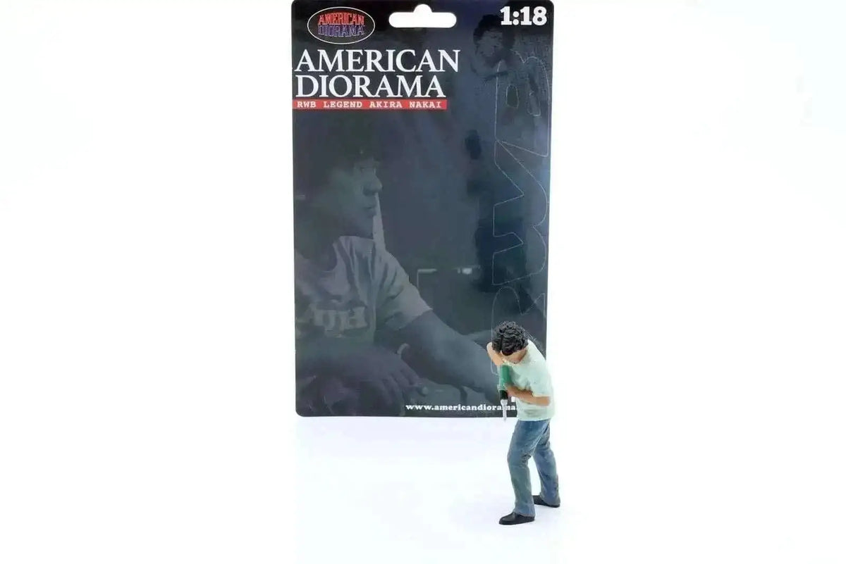American Diorama - Figures - RWB Legend Akira Nakai-San Drilling Figure 1:18 Cartsfy Inc.