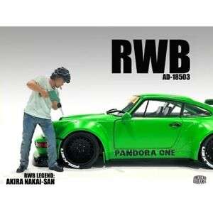 American Diorama - Figures - RWB Legend Akira Nakai-San Drilling Figure 1:18 STM Diecast Default Title Default Title-