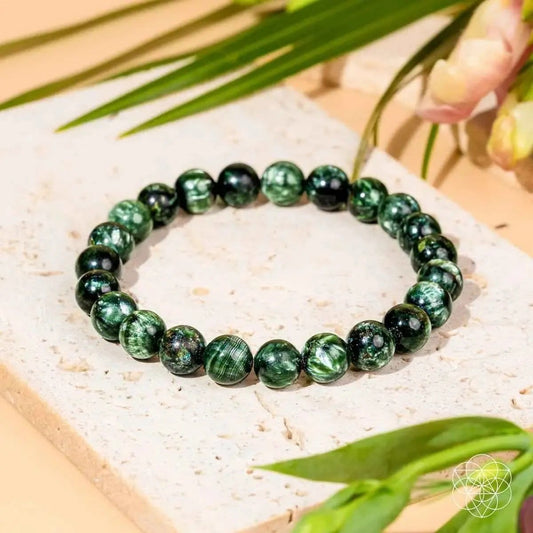 Angel Energy – Rare Seraphinite Bracelet of Transformation Cartsfy Inc.