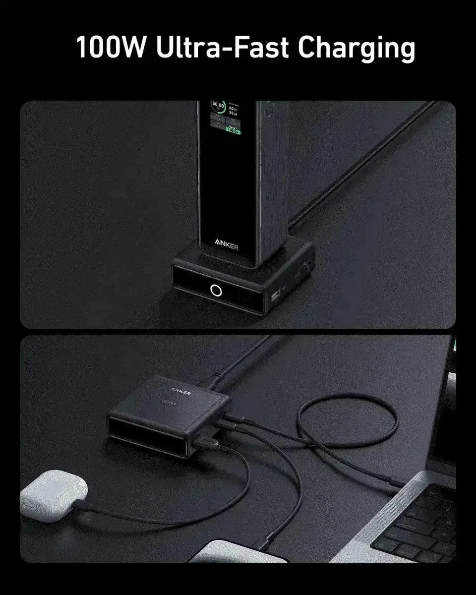 Anker 100W Charging Base for Anker Prime Power Bank Anker Default Title Default Title-