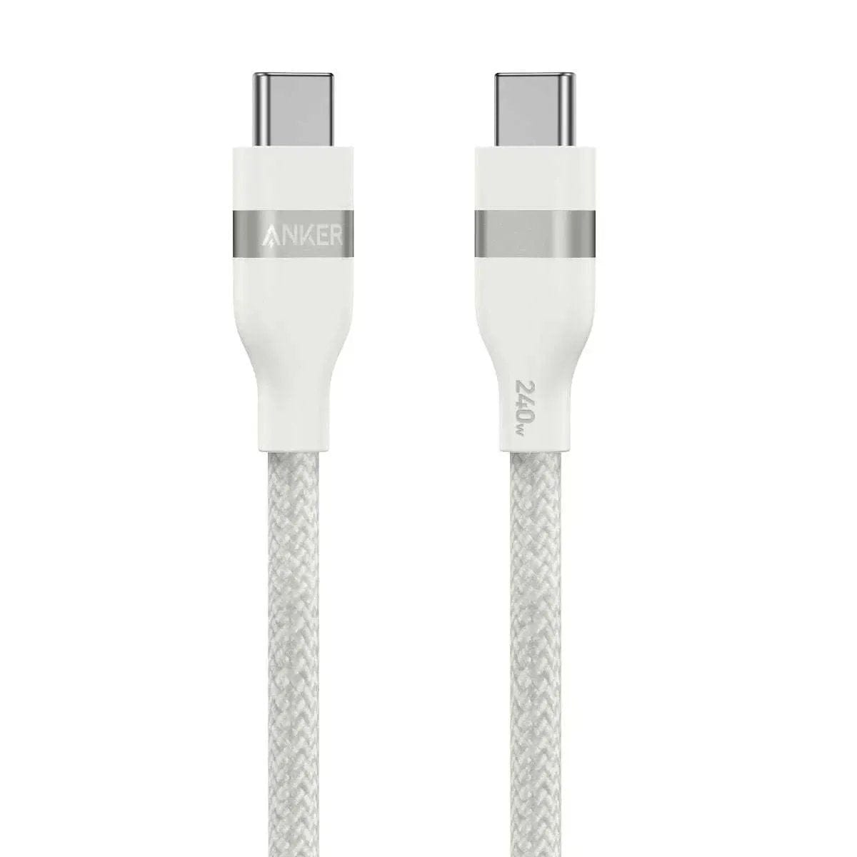 Anker 240W USB-C to USB-C Cable made from upcycled materials.