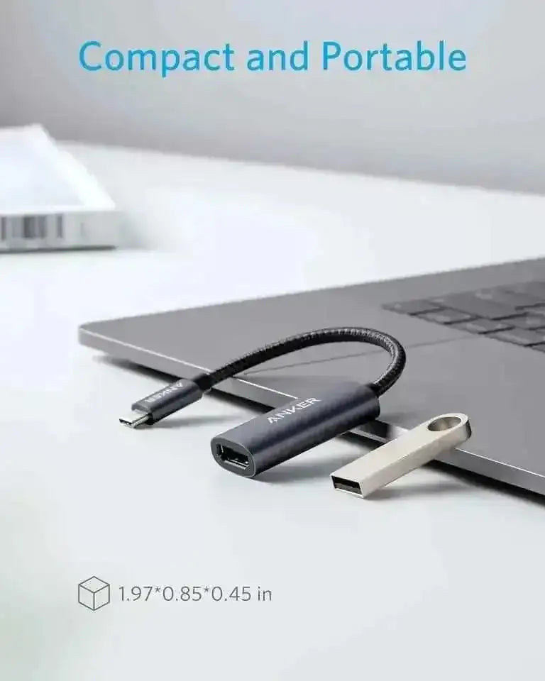Anker 310 USB-C Adapter (4K HDMI) Anker Black Black-