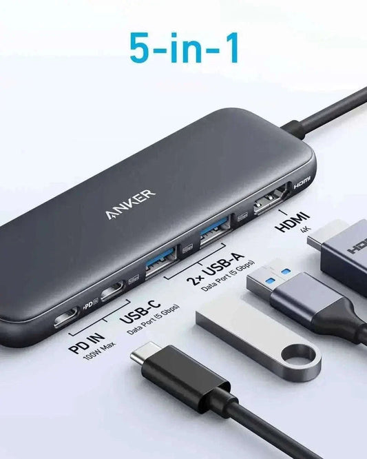 Anker 332 USB-C Hub (5-in-1) Cartsfy Inc.