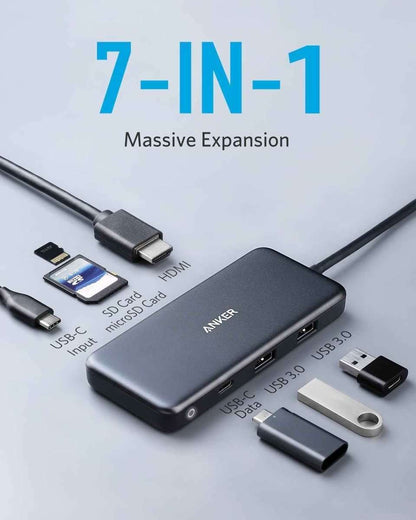 Anker 341 USB-C Hub (7-in-1) Cartsfy Inc.