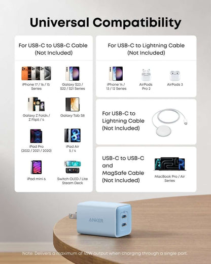 Anker 523 Charger (Nano 3, 47W) Cartsfy Inc.