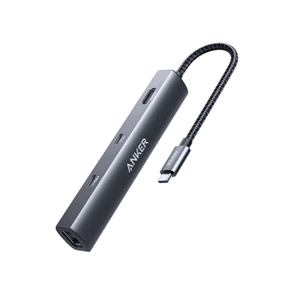 Anker 543 USB-C Hub (6-in-1, Slim) Anker Grey Grey-