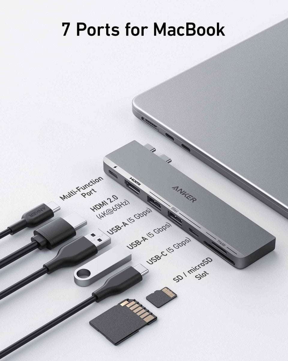 Anker 547 USB-C Hub (7-in-2, for MacBook) Cartsfy Inc.
