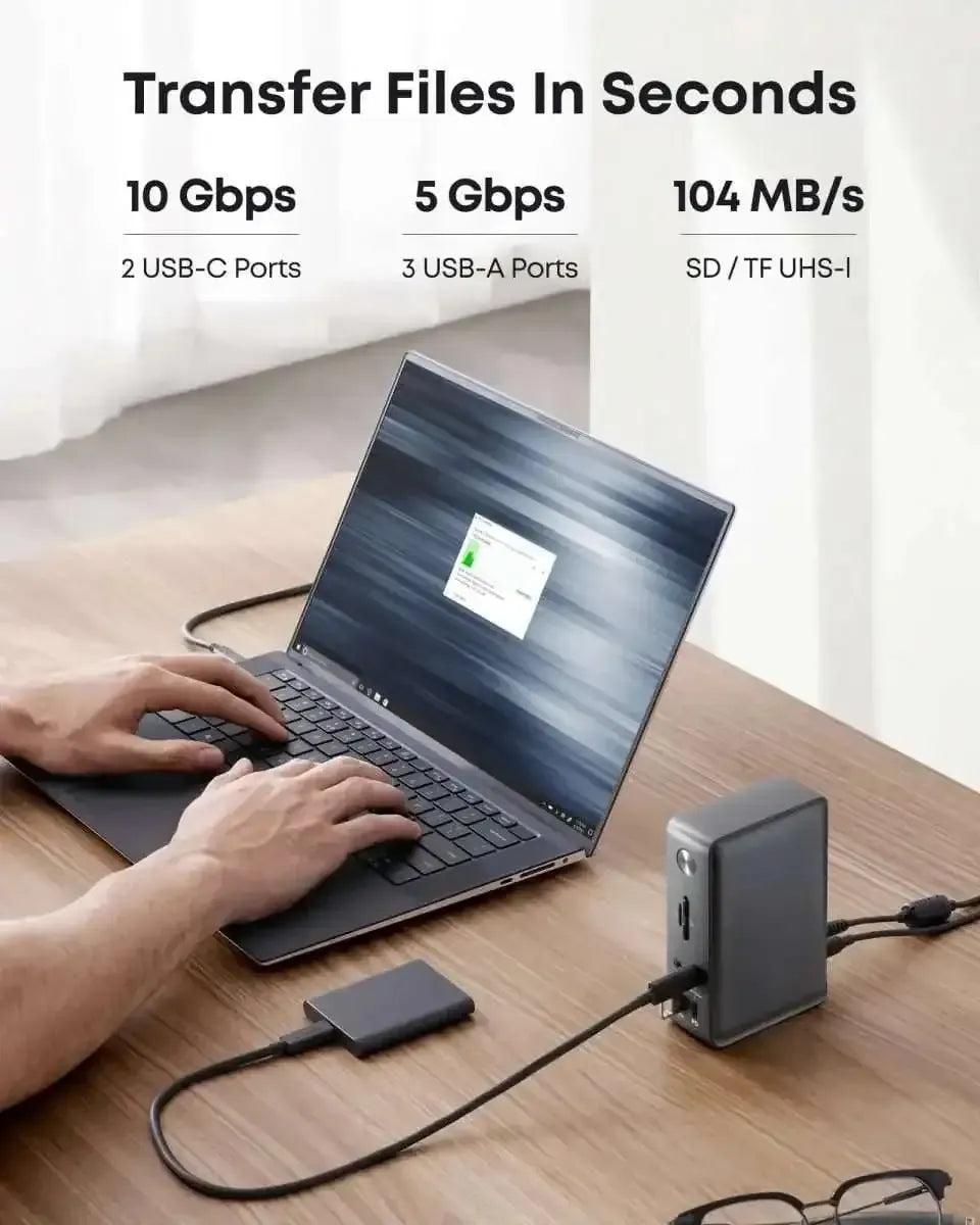 Anker 575 USB-C Docking Station (13-in-1) Anker Black Black-