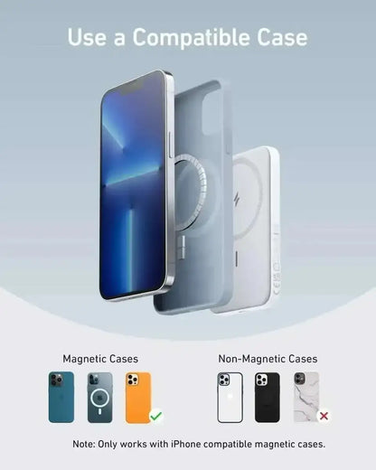 Anker 621 Magnetic Battery (MagGo) Anker Interstellar Gray Dolomite White Buds Green Interstellar Gray-Dolomite White-Buds Green-Misty Blue-Lilac Purple-