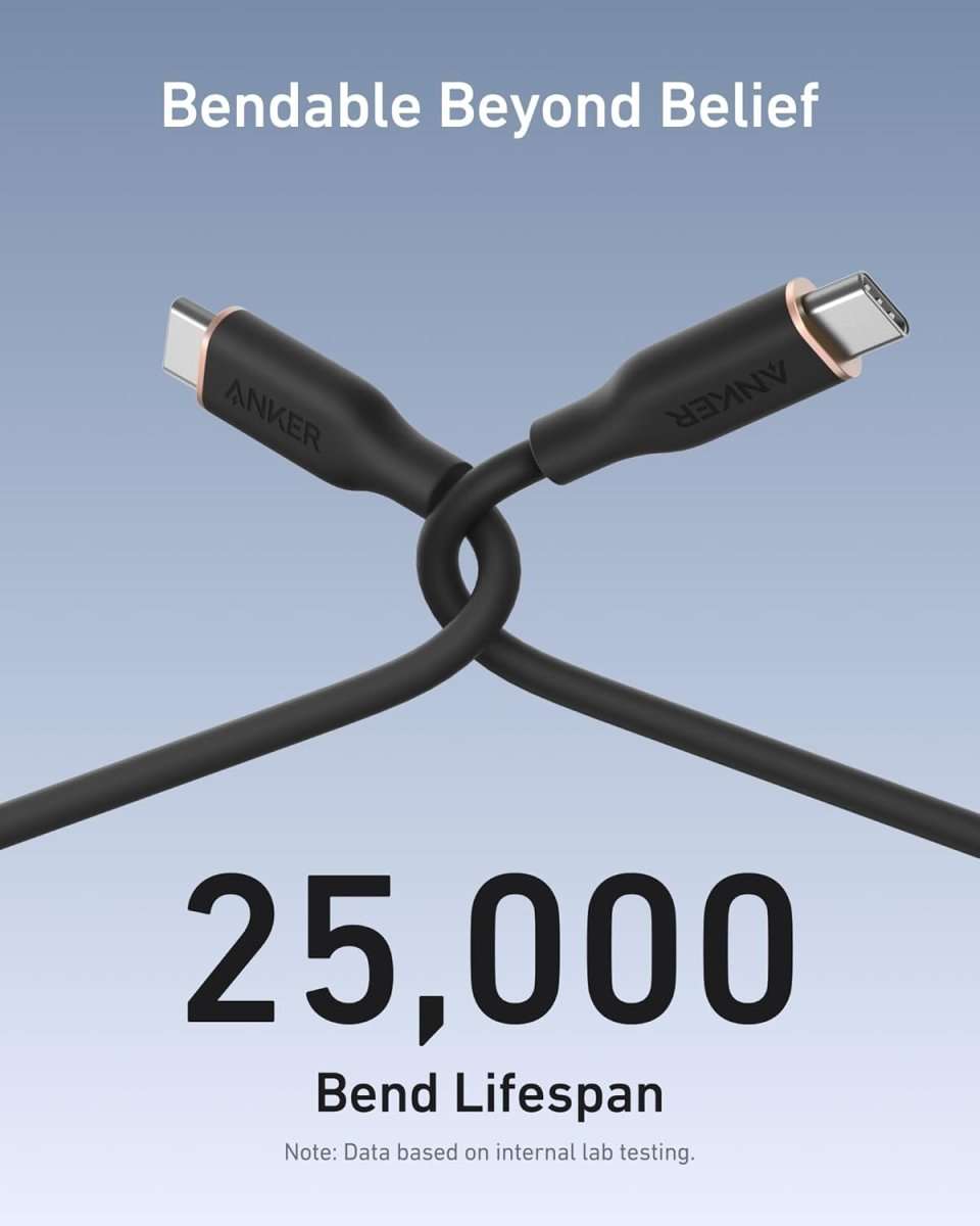 Anker 643 USB-C to USB-C Cable (Flow, Silicone) Cartsfy Inc.
