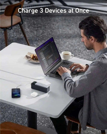 Anker 737 Power Bank (PowerCore 24K) Anker Black Black-