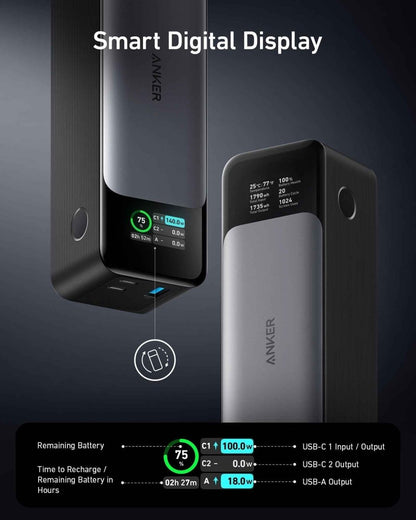 Anker 737 Power Bank (PowerCore 24K) - Cartsfy Inc.
