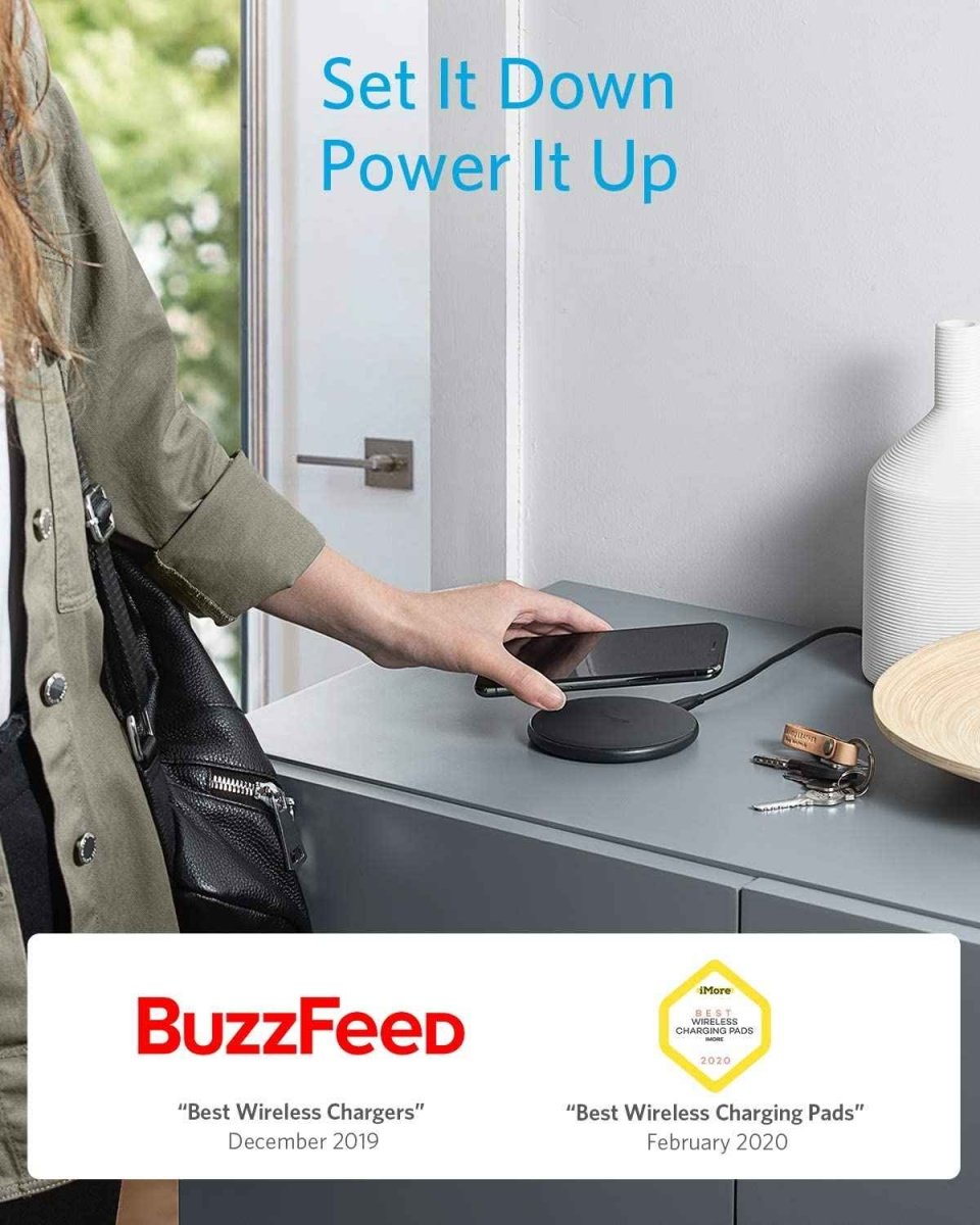 Anker <b>313</b> Wireless Charger (Pad) - Cartsfy Inc.