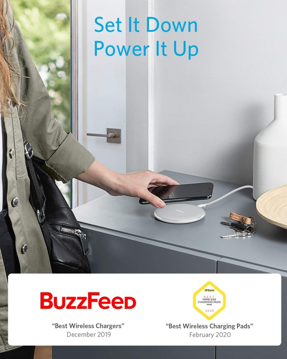 Anker <b>313</b> Wireless Charger (Pad) - Cartsfy Inc.