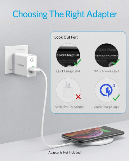 Anker <b>313</b> Wireless Charger (Pad) - Cartsfy Inc.